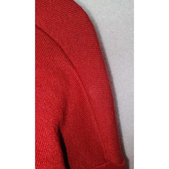 Vintage Christmas Sweatshirt Teddy Bear Grandma Womens Large - Picture 6 of 7